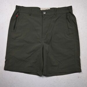 Duck Camp Mx7.25" Green Zip Pocket Outdoor Mens Shorts